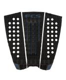 FCS Julian Wilson Signature Surfboard Traction Pad in Black/Charcoal - Buy Online on GoSupps.com