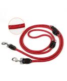 Buy TRHIMLSBRAD Adjustable 3m Dog Leash for Large & Medium Dogs - Multifunctional & Robust in Pink/Red - International Shipping Available - Buy Online on GoSupps.com