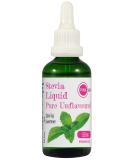 PINK SUN Stevia Liquid Pure Sweetener Drops 50ml Unflavoured Neutral (or Vanilla Strawberry Coconut Caramel Flavour) Natural Sugar Alternative Replacement Low Carb Alcohol Free Zero Calories Pure Unflavoured - Buy Online on GoSupps.com