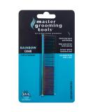 Master Grooming Tools Steel Pet Rainbow Greyhound Comb 7.5-Inch Fine/Coarse - Buy Online on GoSupps.com