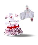 Polka Dot Dress (Red) for Build-A-Bear Teddies - Teddy Bear Clothes Wardrobe - Buy Online on GoSupps.com