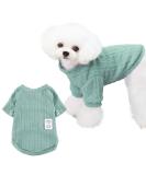 Warm Dog Sweater for Small & Medium Dogs | Actoys Cozy Pet Pullover | Winter Cat Sweater - Green L - Buy Online on GoSupps.com