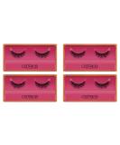 Catrice Lash Obsessed 3D False Lashes - Vegan Long-Lasting Artificial Eyelashes No. C01 4-Pack | Microplastic & Perfume Free - Buy Online on GoSupps.com