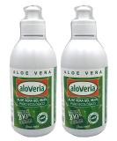 Buy Aloveria Pure Aloe Gel 99.6% - Cold Pressed from Gran Canaria | 2 Pack Natural Skin Care & Hydration - Buy Online on GoSupps.com