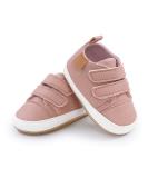 MK MATT KEELY Baby Girl First Walking Shoes Anti-Slip Soft PU Leather Sneakers for Infant Toddler 12-18 Months Pink Style2 - Buy Online on GoSupps.com