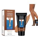 Waterproof Leg Makeup - Full Coverage Body Concealer | Vein Cover-Up Cream | Natural Tan Finish for Flawless Legs | 30ML #03 BRONZE - Buy Online on GoSupps.com
