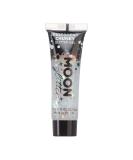 Iridescent White Chunky Glitter Gel by Moon Glitter - 12ml - Festival Cosmetic Glitter for Face, Body, Hair & Nails - Buy Online on GoSupps.com