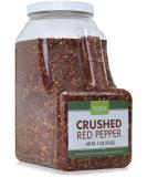 Toss Red Chili Pepper Flakes  4 Pound Bulk Container Crushed Red Chilli for Foodservice and Professional Use - Great on Pizza - Buy Online on GoSupps.com