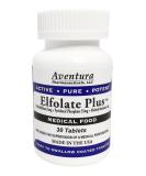 ELFOLATE Plus 3mg L-Methylfolate Methyl Folate Supplement - Professional Strength Medical Food Recommended by Doctors - 30 Tablets - Buy Online on GoSupps.com