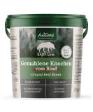 Aniforte ground bones known as meat bone flour for dogs and cats 2 kg - natural calcium for bone structure & joints pure bone flour dog beef 2 kg (1 Pack) - Buy Online on GoSupps.com