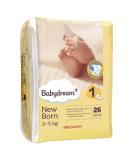 Buy Babydream New Born Diapers Size 1 (2-5 kg) - 26 Pieces | Best International Shipping - Buy Online on GoSupps.com