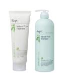 Repit Natural Ion Therapy Shampoo & Treatment Set - Sacha Inchi Omega 3-6-9 for All Hair Types Restore Dry & Damaged Hair - Sulfate & Paraben Free - TionHair - Buy Online on GoSupps.com