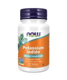 Now Foods Potassium Iodide 30 mg 60 Tablets - Buy Online on GoSupps.com