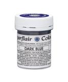 Sugarflair Dark Blue Chocolate Colouring - 35g Coloured Cocoa Butter for Chocolate Decoration and Painting - Buy Online on GoSupps.com