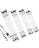 Kinbom Leading Fishing Line - Durable Stainless Steel Leader for Salt & Freshwater - Anti-Bite Predator Fish Fishing Line - Buy Online on GoSupps.com