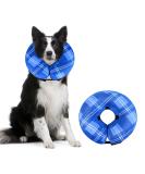 Lyneun Inflatable Breaker Crane for Dogs & Cats - Adjustable Hinge & Leak Protection - Soft Dog Collar - Blue S - Buy Online on GoSupps.com