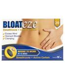 Bloateze Stomach Bloating Cramping & Trapped Wind Relief for Adults | Begins to Work in 15 Minutes | with Active Carbon (20 Tablets) - Buy Online on GoSupps.com