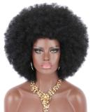 Kalyss 16 Women's Short Afro Kinky Curly Hair Wig - Premium Synthetic, Natural Look - 150% Density - Buy Online on GoSupps.com