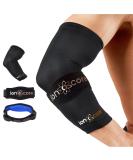 Ionocore Copper Compression Elbow Support System - Pain Relief and Recovery for Tennis & Golf Elbow - Small Size - Buy Online on GoSupps.com