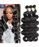 10A Brazilian Virgin Human Hair Body Wave Bundles 18 20 22 Inch - 100% Unprocessed Weave Deals in Natural Black Color - Buy Online on GoSupps.com
