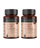 Pureclinica 1000 mg Resveratrol - 180 Tablets with Black Pepper Extract | 6-Month Supply | Enhanced Absorption | Buy 2-Pack Online - Buy Online on GoSupps.com