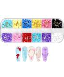 3D Flower Nail Charms for Acrylic Nails - Colorful Resin Blossom Rhinestone Decorations | Manicure DIY Supplies - Buy Online on GoSupps.com