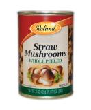 Roland Foods Peeled Straw Mushrooms 15oz Can - Specialty Imported Food (8 Pack) - Buy Online on GoSupps.com