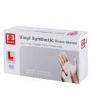 100PCS Large Disposable Medical Clear Vinyl Exam Gloves - Latex-Free & Powder-Free | Oh! Trendy Industrial Gloves - Buy Online on GoSupps.com