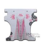 Buy 100 Professional XXL Stiletto Modelling Templates for Nail Art | UV Gel & Acrylic Fingernails - Buy Online on GoSupps.com