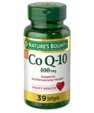 Nature's Bounty CoQ10 400mg Softgels - Heart Health Dietary Supplement - Buy Online on GoSupps.com