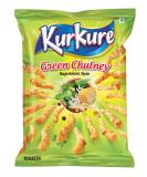 Kurkure Green Chutney Rajasthani Flavor | (Pack of 6) - Crispy and Tangy Indian Snack | Authentic Rajasthani Taste | Perfect Tea-time Snack - Buy Online on GoSupps.com