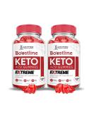  Boostline Keto ACV Gummies 2000MG - Vegan Non-GMO Apple Cider Vinegar with Pomegranate & Beet Juice | 2 Pack (120 Gummies)  - Buy Online on GoSupps.com