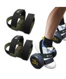 J Bryant Tibialis Trainer Dumbbell Foot Strap - Adjustable Ankle Weights for Strength Training & Leg Muscle Workouts - International Shipping Available - Buy Online on GoSupps.com