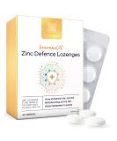 Healthspan ImmunoVit Zinc Defence Lozenges - 45ct | Cold & Flu Support | 10mg Ionic Zinc (100% NRV) | Vegan | Peppermint Flavor - Buy Online on GoSupps.com