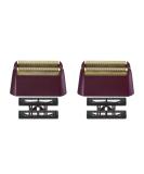 Professional 5-Star Final Razor Replacement Foil & Cutting Beam - Compatible with 7031-100 & 7043-100 - Super Close Shaving Heads (2PC Red+Gold) - International Shipping Available - Buy Online on GoSupps.com