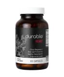 Durable Heart Extra-Strength Bergamonte & Olive Leaf Extract - 1 000 mg Natural Heart Supplements for Healthy Cholesterol Support - Non-GMO Vitamin C - Made in USA - 60 Count - Buy Online on GoSupps.com
