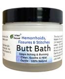 Urban ReLeaf Butt Bath ! Hemorrhoids Fissures & Stitches. Stops itching & Burning. Clean Soothe & Heal. The Easy Sitz Bath! Fast Relief! Healing Sea Salt. Gentle Effective 100% Natural - Buy Online on GoSupps.com