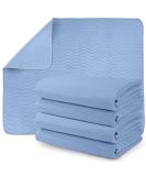 Utopia Bedding Quilted Waterproof Washable Reusable Incontinence Pads 34x36 Inch (Pack of 4) - Buy Online on GoSupps.com