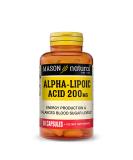 MASON NATURAL Alpha Lipoic Acid 200 mg - Energy Production & Antioxidant Support Supplement | 60 Capsules - Buy Internationally - Buy Online on GoSupps.com