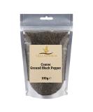 Cracked Black Pepper (Coarse Ground) 100g by Villa Nostrum - Buy Online on GoSupps.com
