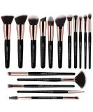 Zoreya Premium Makeup Brush Set - 16 Piece Brush Kit for Foundation, Powder, Blush, and Eye Shadows - Cruelty-Free Synthetic Brushes for Flawless Makeup Application - Buy Online on GoSupps.com