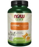 Now Foods L-Lysine for Cats 8 oz - Immune Support & Healthy Eyes | Now Pets - Buy Online on GoSupps.com
