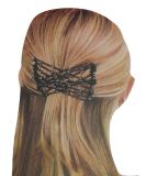 2in1 Hairstyle Aid & Hair Jewelry Set - Twister Ponytail Clasp Hair Band Clip Bun Maker in Brown & Black - Perfect for Stylish Updos | International Shipping Available - Buy Online on GoSupps.com