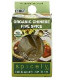 Spicely Organic Chinese Five Spice - Gluten Free Seasoning (0.40 oz) - EcoBox - Buy Online on GoSupps.com