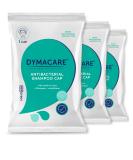 DYMACARE Antibacterial No Rinse Shampoo Cap - Rinse Free Shower & Conditioner - PH Balanced Waterless Hair Wash - 3 Caps - Buy Online on GoSupps.com