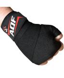 Buy AQF 4M Boxing Hand Wraps for Martial Arts - Elastic Protection Bandages for Men & Women - Ideal for MMA & Boxing - Black Color - Buy Online on GoSupps.com