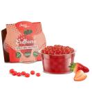 Inspire food bubble tea pearl strawberry - 100g - popping boba fruit beads with real fruit juice for shakes and smoothies.100% vegan gluten -free without artificial dyes strawberry 1 x 100 grams - Buy Online on GoSupps.com