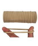 20 PCS Extra Strong 4mm Elastic Hair Bands - Beige Blonde Ponytail Holders for Women Men Girls Kids - No Metal Gentle Elastics - Buy Online on GoSupps.com