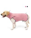 Buy Lianzimau Dog Sweater - Fleece Jacket for Big & Medium Dogs - Warm Winter Coat - Pink - 1 Pack - Buy Online on GoSupps.com