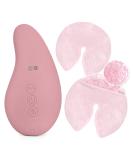 IDEALY Lactation Massager - Breastfeeding Support Kit for Nursing Moms | Vibrating Massager with Heat & Therapy Pads for Milk Flow & Clogged Duct Relief - Buy Online on GoSupps.com
